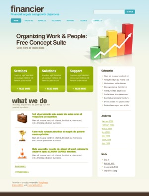 WordPress Theme MYD theme WordPress