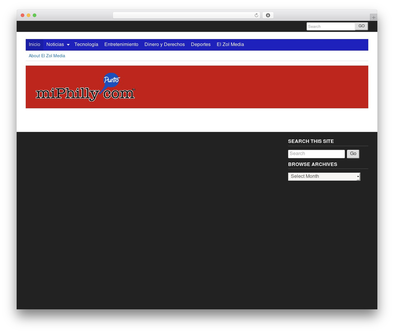 WordPress theme Project Largo - Base Theme - miphilly.com WordPress theme Project Largo - Base Theme - miphilly.com