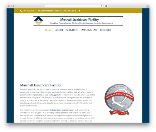 Easeaccess WordPress plugin - marshalls-healthcare.com