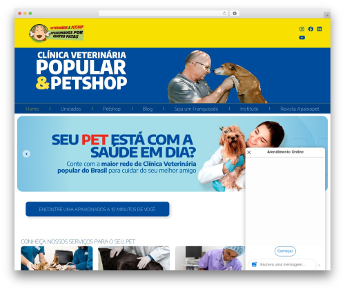 Wp post modules el WordPress plugin - apaixonadosporquatropatas.com.br