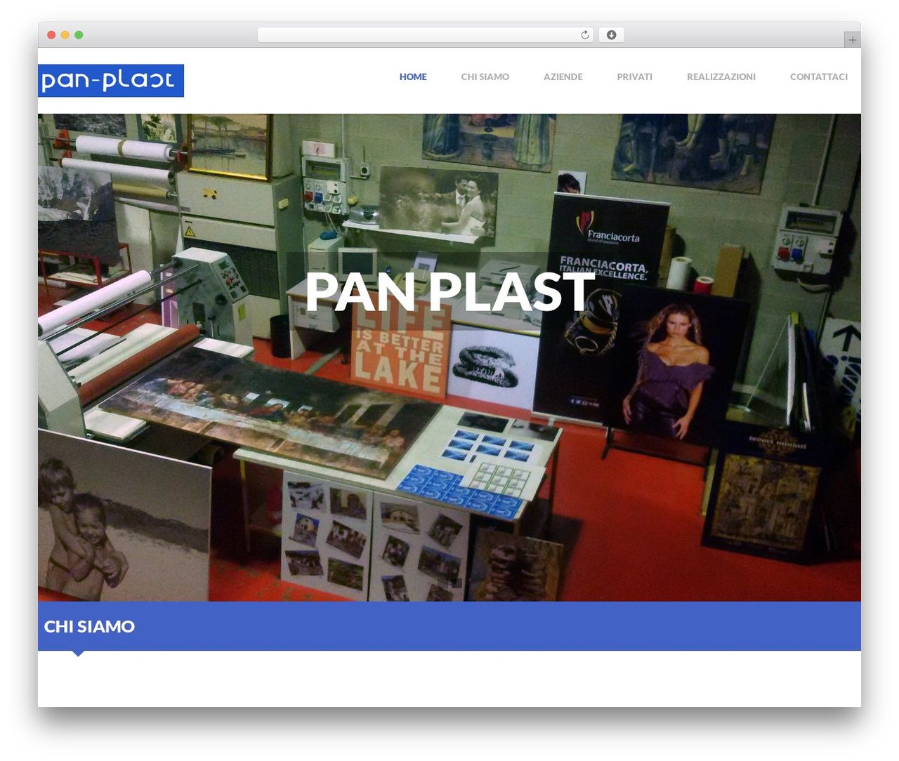 Kyte WordPress theme - panplast.it