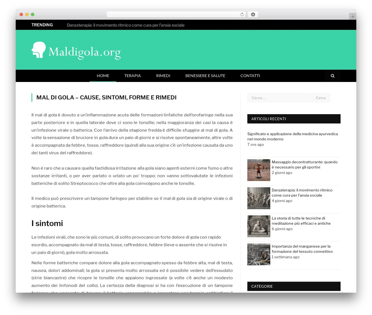 SmartMag WordPress theme - maldigola.org