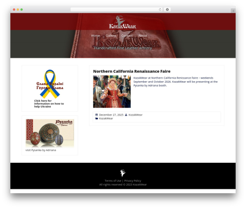 Startinger WordPress theme - kozakwear.com Startinger WordPress theme - kozakwear.com
