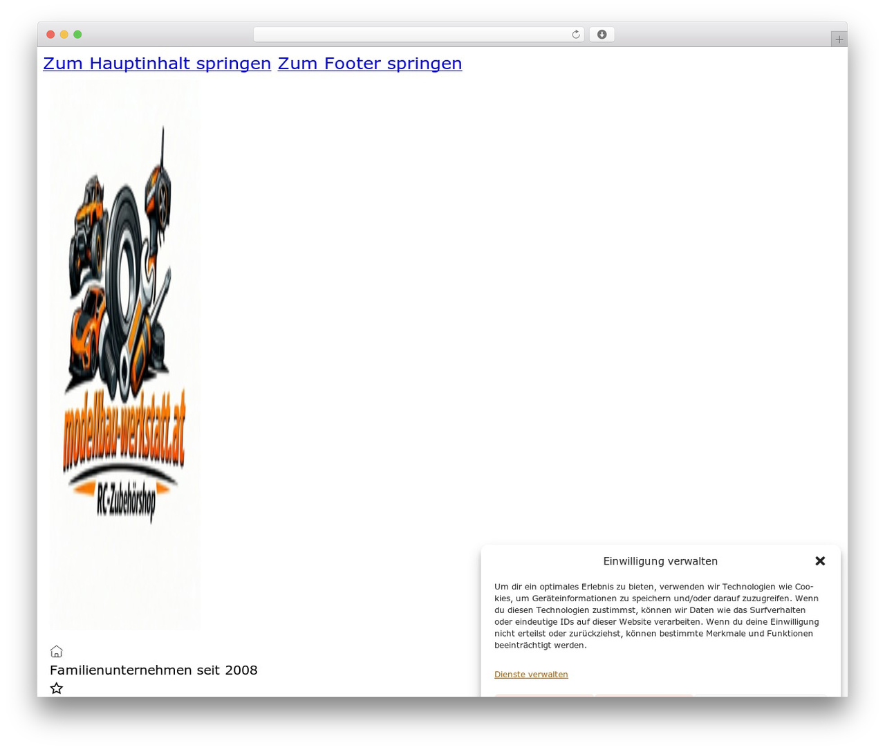 Bricks WordPress website theme - modellbau-werkstatt.at Bricks WordPress website theme - modellbau-werkstatt.at