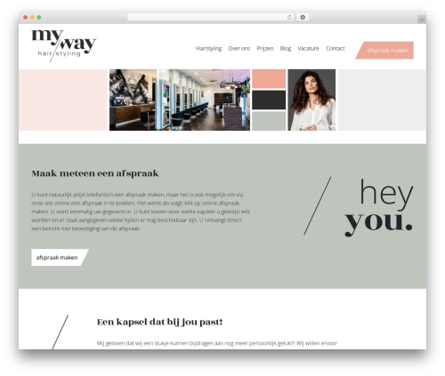 dodo_theme theme WordPress - mywayhairstyling.nl