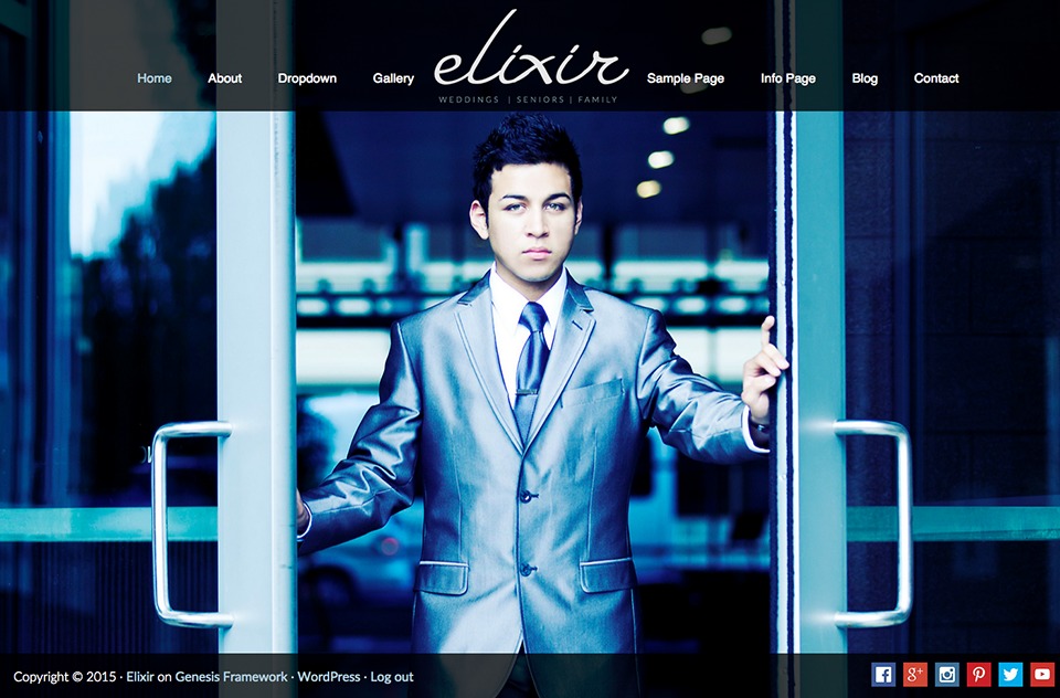 Elixir 2 WordPress theme by Marathon Press, Inc