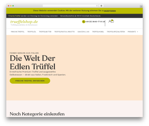 Theme WordPress Hello Elementor - trueffelshop.de