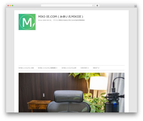Tiny Framework WordPress theme free download - miki-ie.com