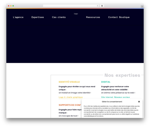 Revslider revealer addon WordPress plugin - classe7.fr