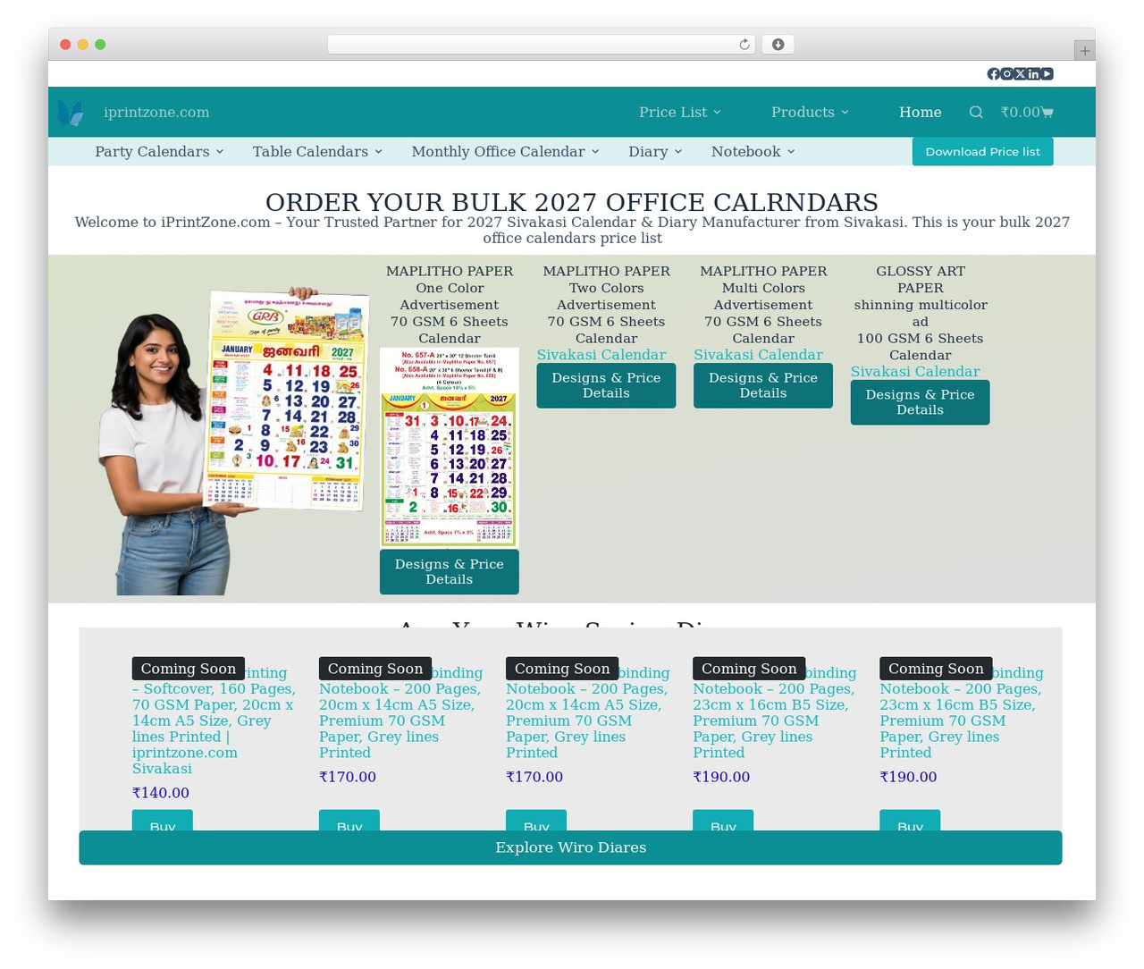 WordPress theme Blocksy - iprintzone.com