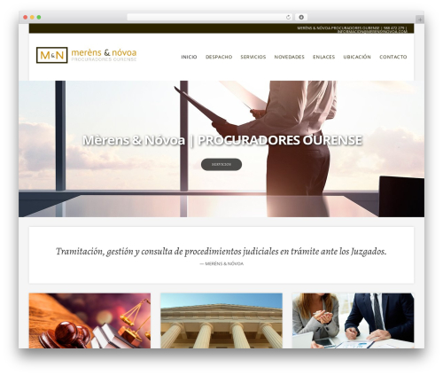 WordPress theme Igloo - mynprocuradoresourense.es