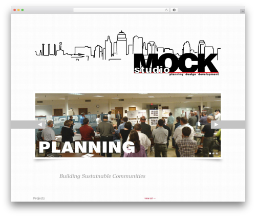 WordPress theme WordPress Wave - mockstudio.com