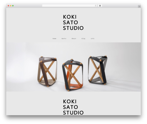 WordPress theme wpintroductory_theme - kokisato.net