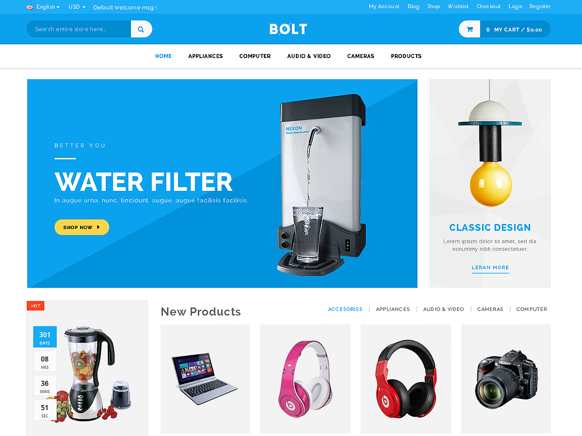 Bolt top WordPress theme Bolt top WordPress theme