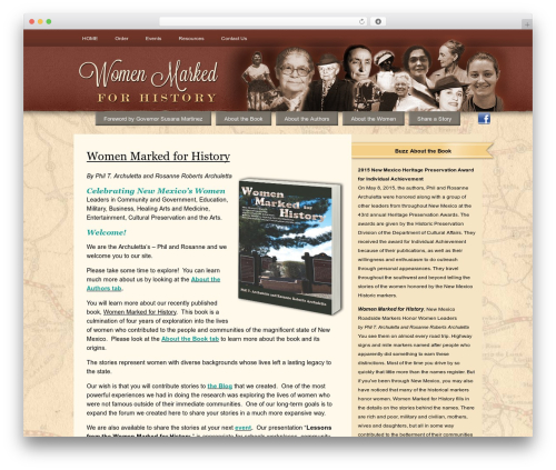 CherryTruffle top WordPress theme - womenmarkedforhistory.com