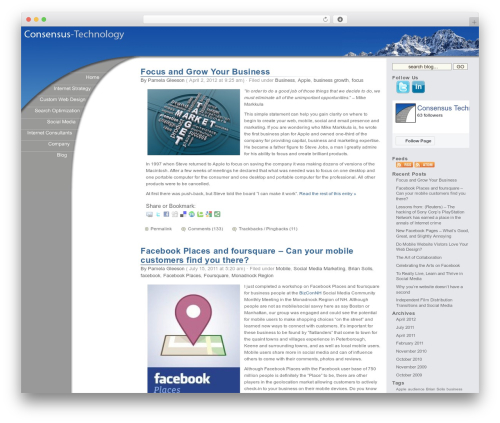 Consensus WordPress theme - weblog.consensus-technology.com Consensus WordPress theme - weblog.consensus-technology.com
