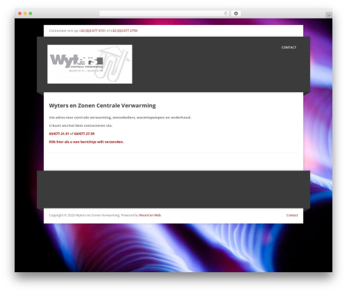 Corpo_toolkit WordPress plugin - wyters.be
