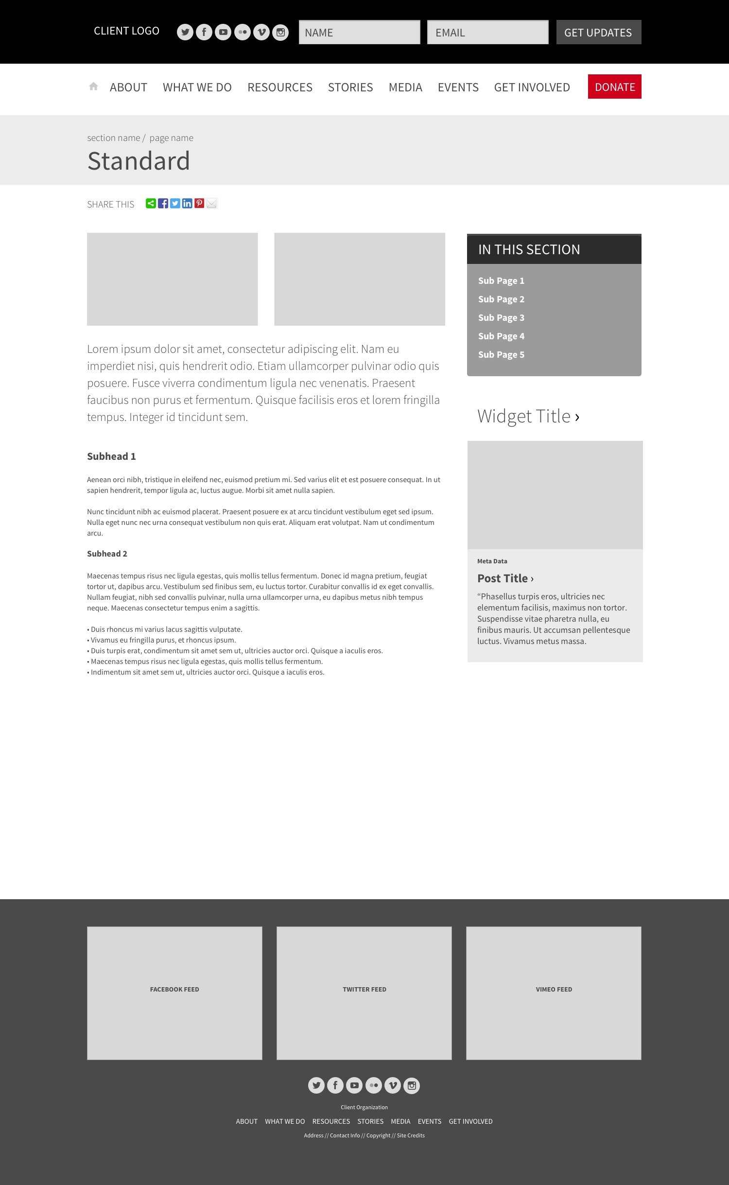 Custom Theme WordPress theme