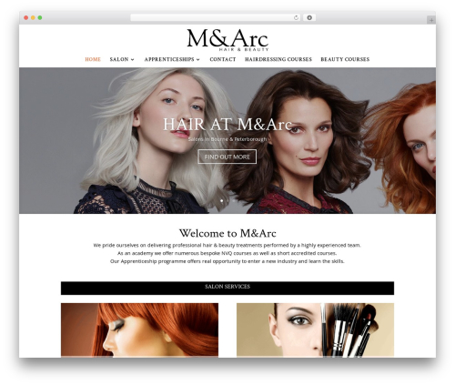 Divi theme WordPress - mandarc.com