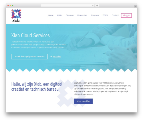 Flexable WordPress theme design - xlab.nl