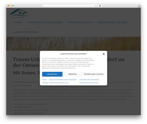 Bm gfonts WordPress plugin - ferienhaus-behrensdorf.com