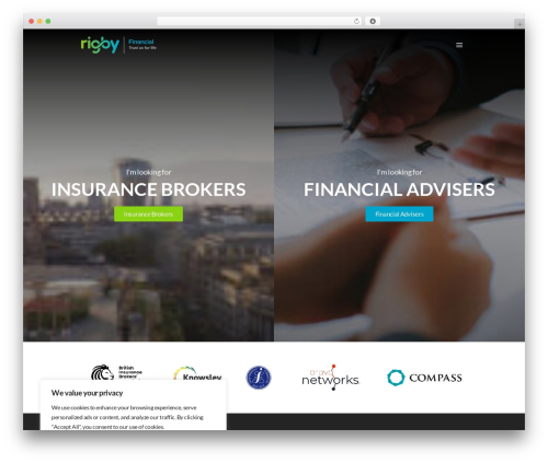 GeneratePress WordPress theme - rigbyfinancial.co.uk