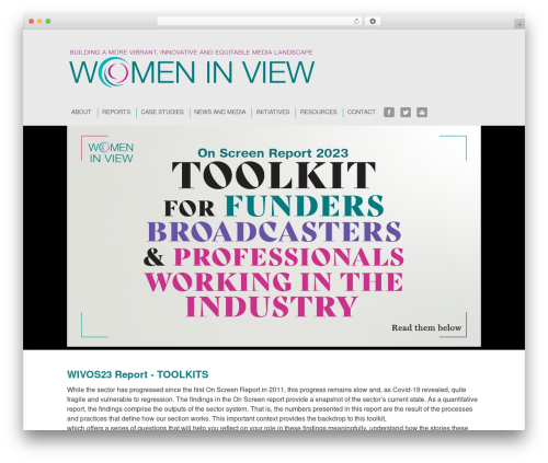 Genesis WordPress theme - womeninview.ca