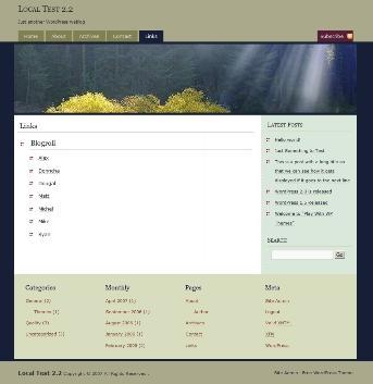 GloriousFuture WordPress store theme by Sadish Bala