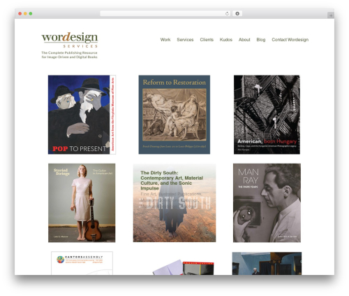 Maker WordPress theme design - wordesignservices.com