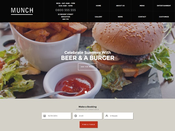 Munch WordPress theme Munch WordPress theme