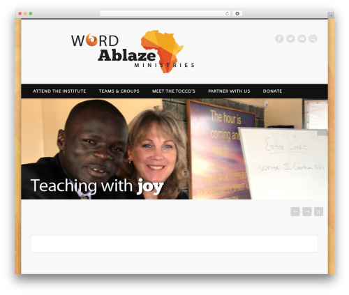 Shutter Reloaded (shutter-reloaded) free WordPress plugin - wordablazeministries.org