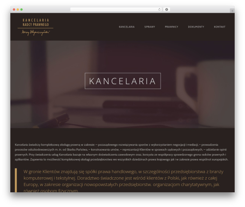 Rosa WP theme - wysoczynski.pl