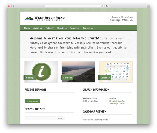 Theme WordPress Risen - wrrrc.org