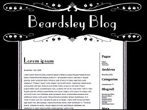 Theme WordPress Beardsley Theme WordPress Beardsley