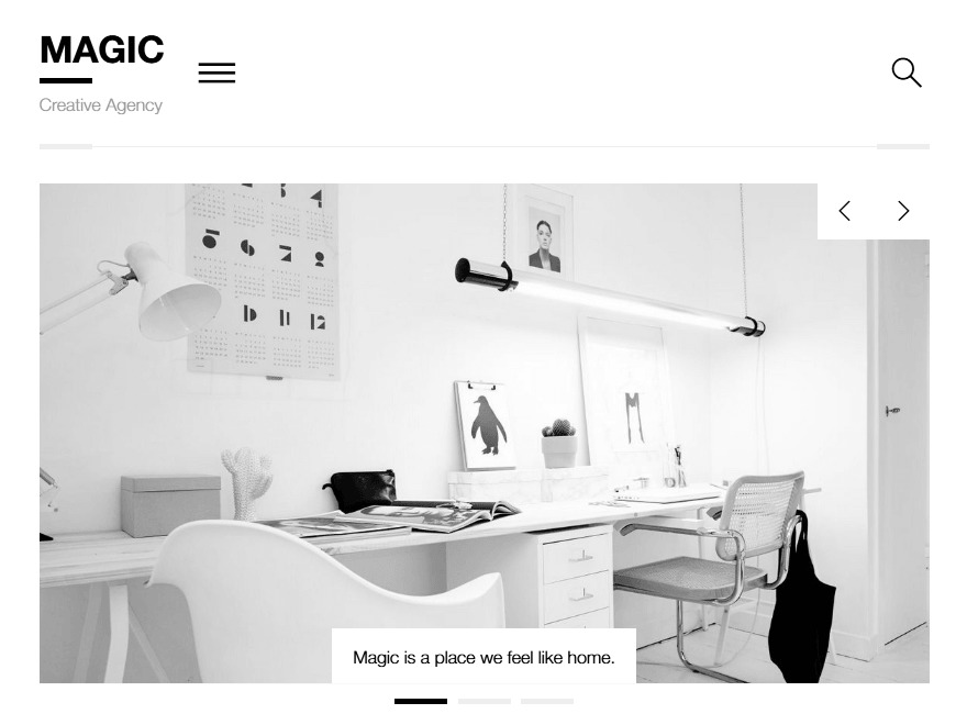Theme WordPress Magic by liviu_cerchez