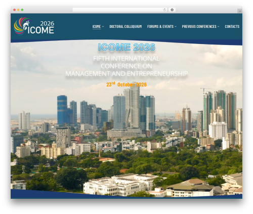 Voelas WordPress theme - icome.ou.ac.lk