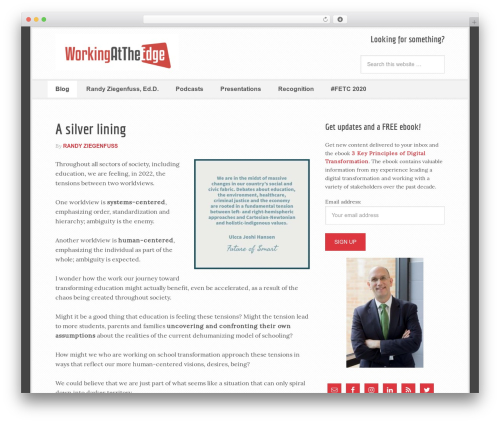 Simple Pull Quote (simple-pull-quote) free WordPress plugin - workingattheedge.org