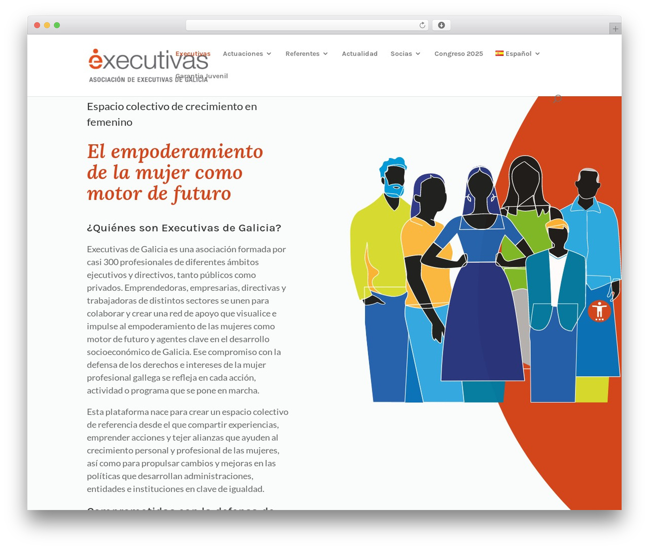 WordPress theme Divi - executivasdegalicia.org WordPress theme Divi - executivasdegalicia.org