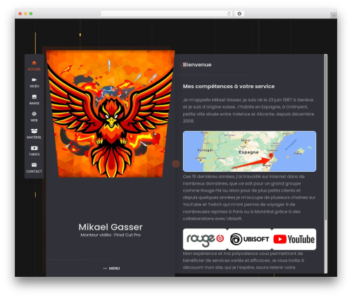 Ryancv plugin WordPress plugin - mikaelgasser.ch
