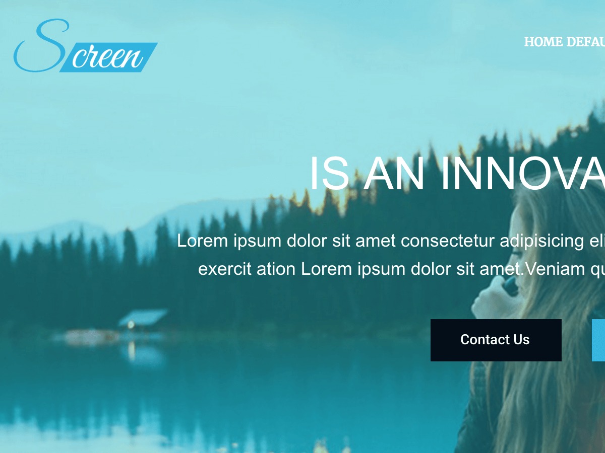 WordPress theme Screen by qkthemes