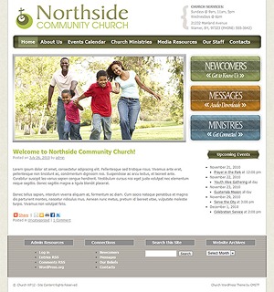 WordPress theme WP12 by CMS Themefactory