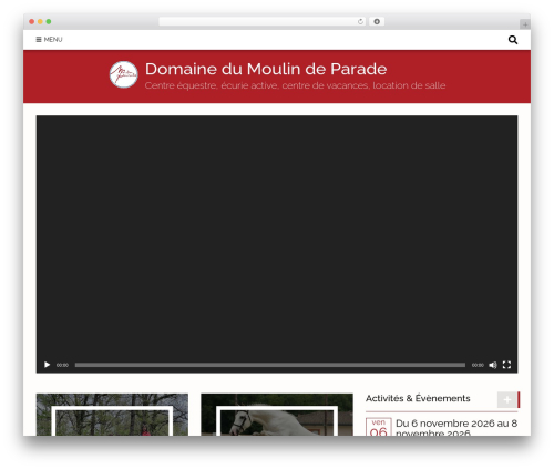 6temflex WordPress theme - moulin-de-parade.fr