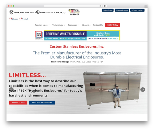 Flat Bootstrap WordPress theme - 4xxtreme.com