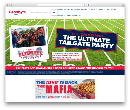 Listable WordPress ecommerce theme - crosbysstores.com