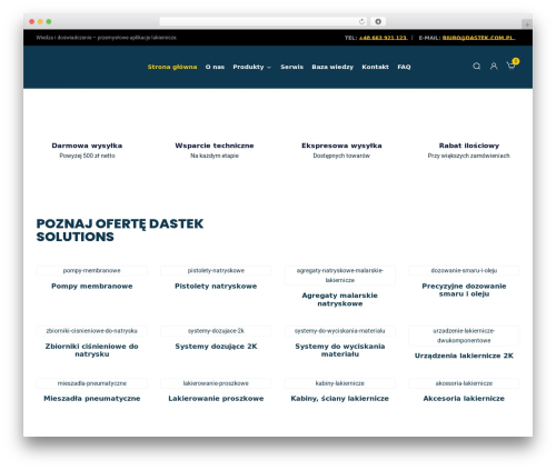 Maker WordPress theme design - dastek.com.pl