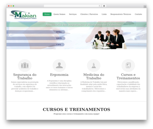Mukam Theme 2.0 WordPress theme - makian.com.br