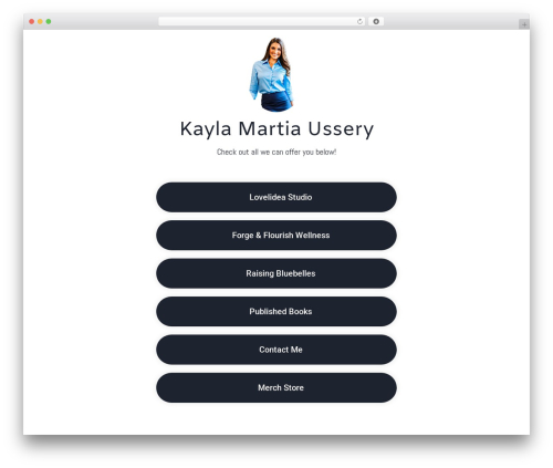 Meeek WordPress plugin - kaylaussery.com
