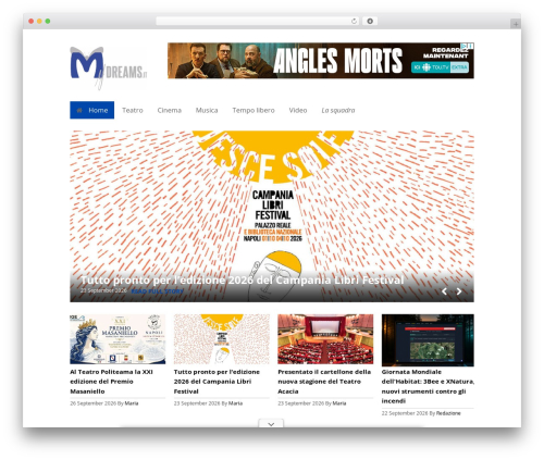 WordPress theme Rigel - mydreams.it