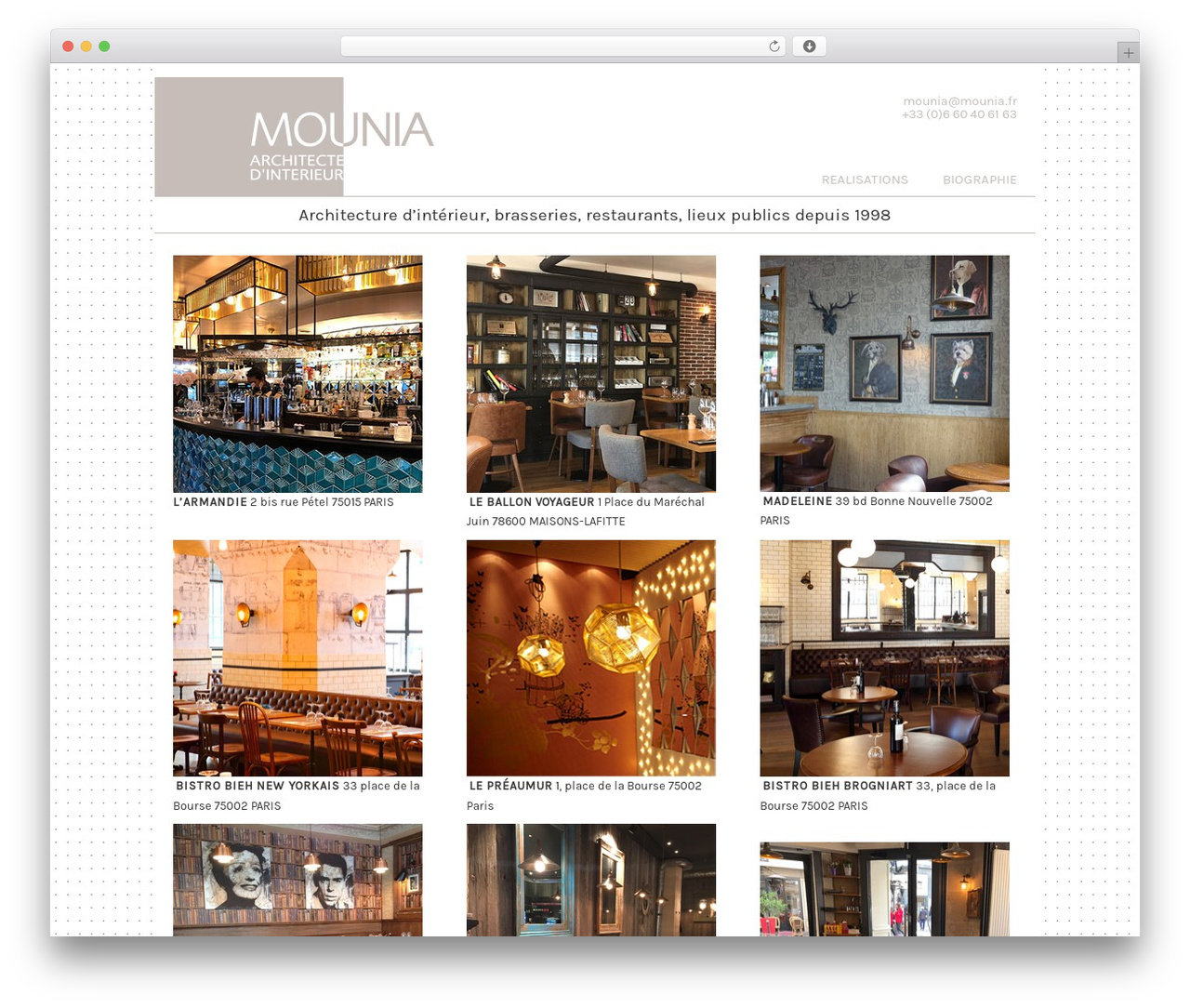 WordPress theme U-Design - mounia.fr