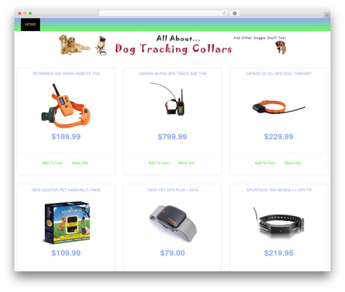 WPd3 Theme WordPress gaming theme - mydogtrackingcollars.com
